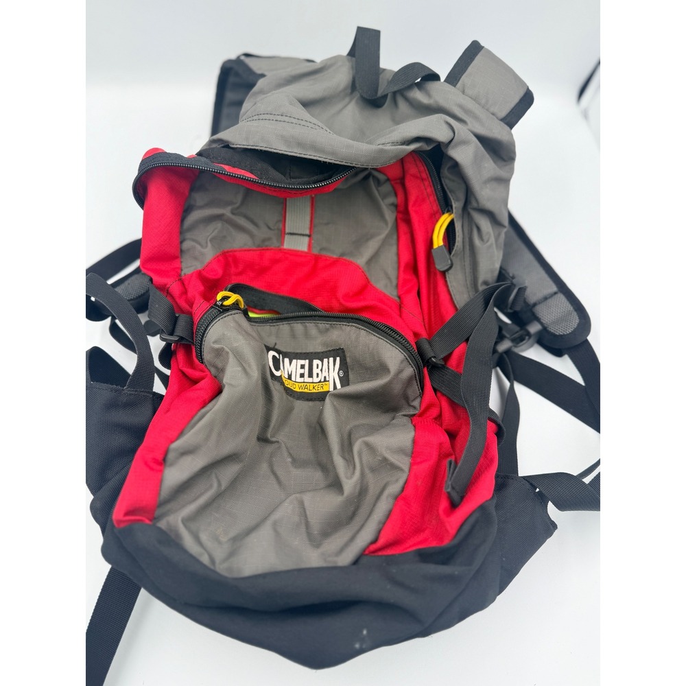 Camelbak Cloud Walker Hydration Backpack Red Grey… - image 1